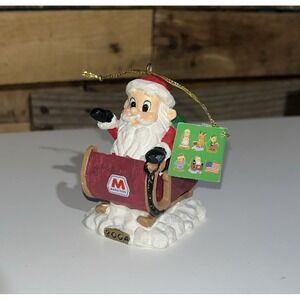 Marathon Limited Edition 2004 Series 4 Vintage Santa Christmas Ornament 5 Of 6